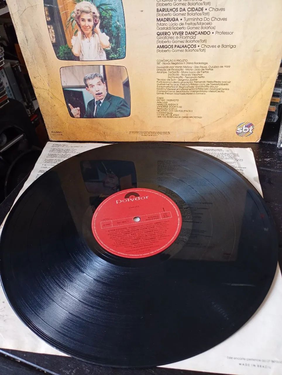LP CHAVES 1989 Vinil Com Encarte  - Foto 3