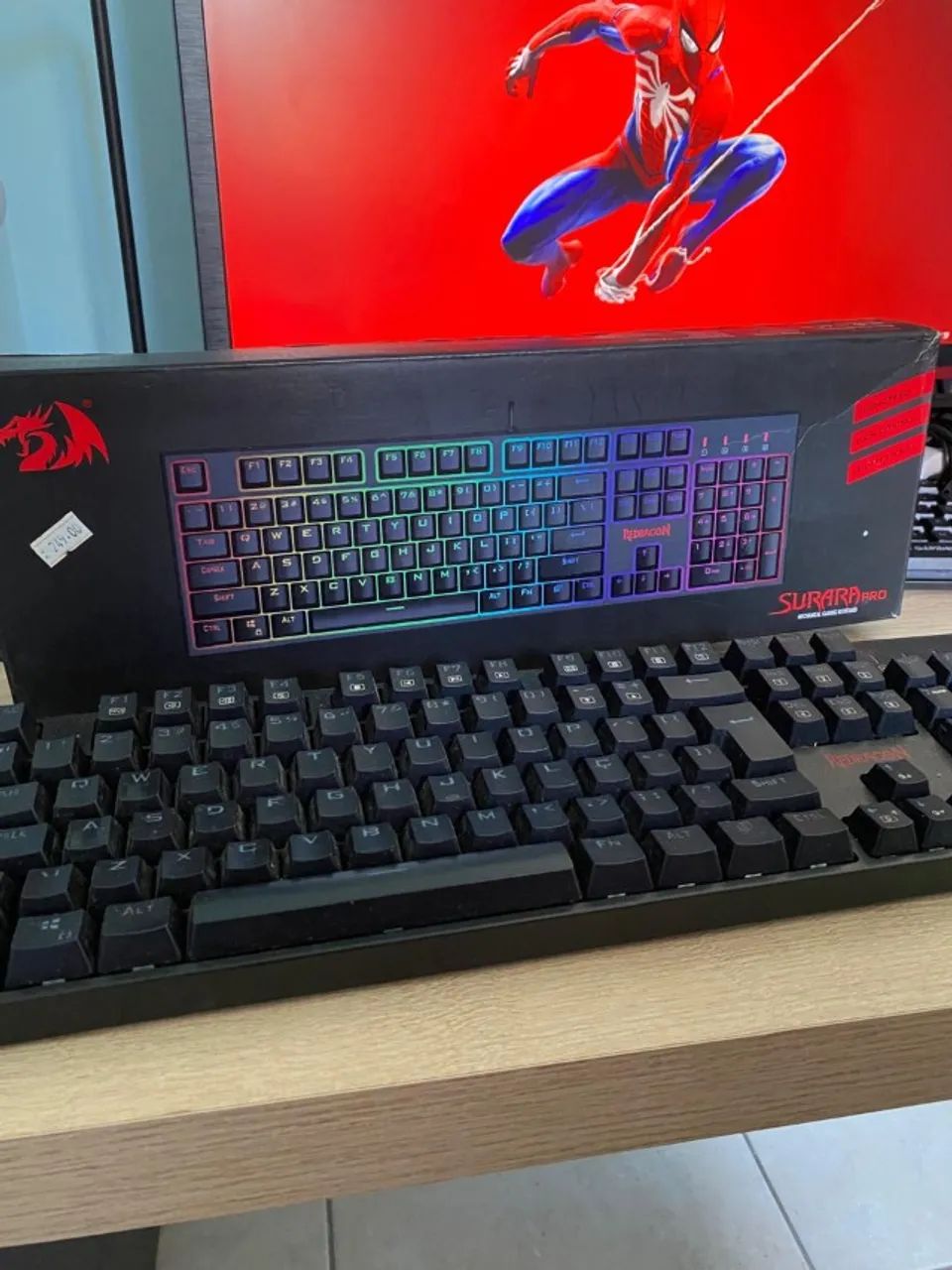 Teclado Red Dragon Surara Pro + Mouse T-Dagger