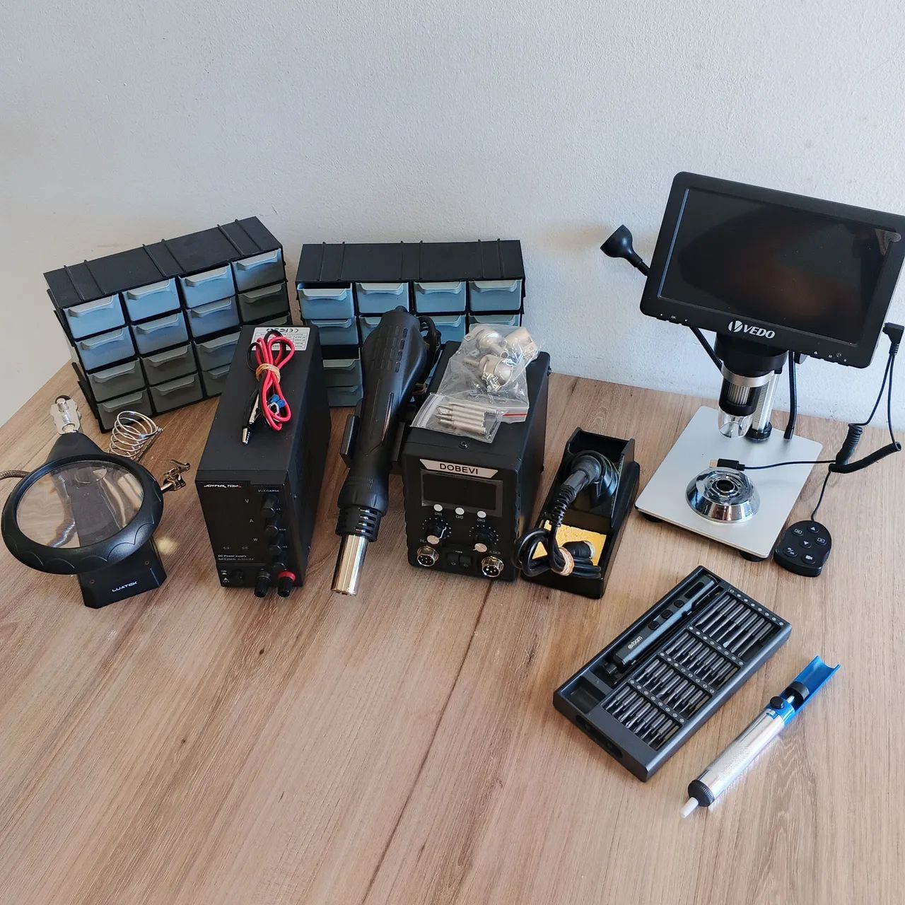 Kit bancada eletrônica iniciante