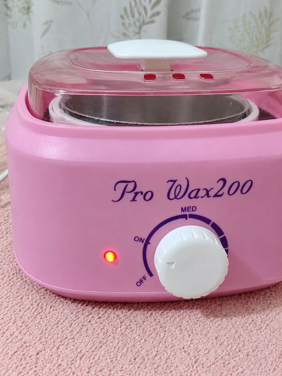 Aquecedor de Cera Pro Wax200 Rosa - Foto 2