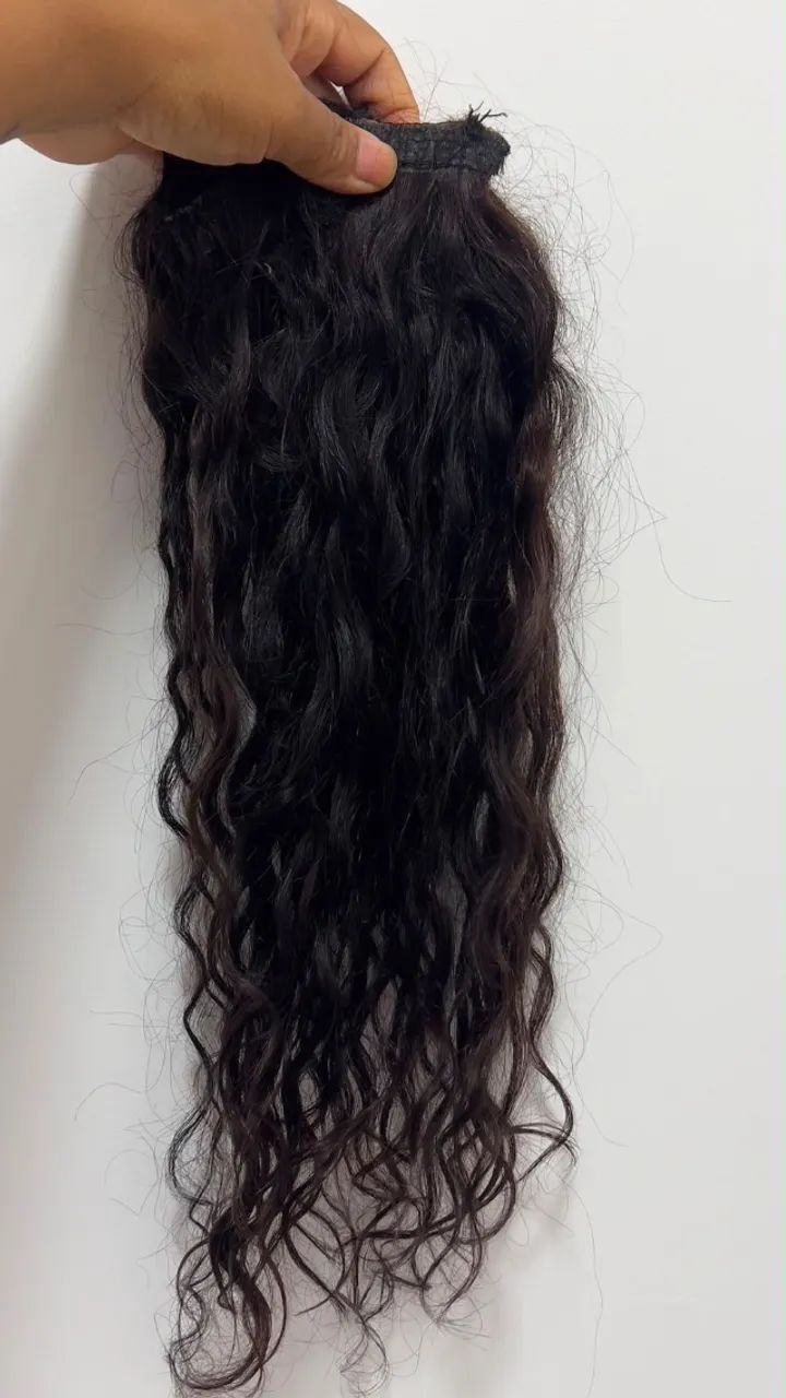 Cabelo humano cacheado natural com morena iluminada  - Foto 3
