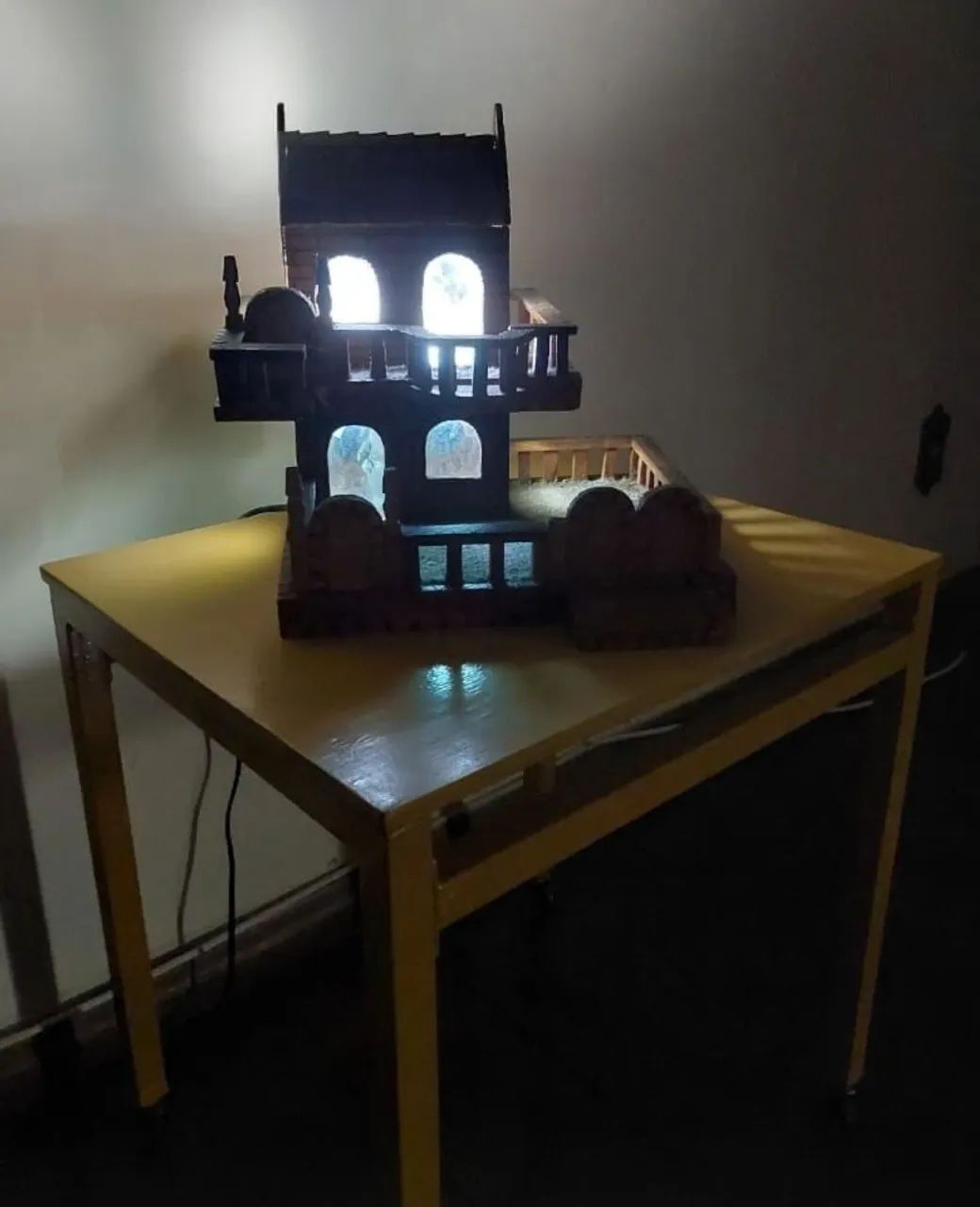 Abajur tipo casinha - Foto 4