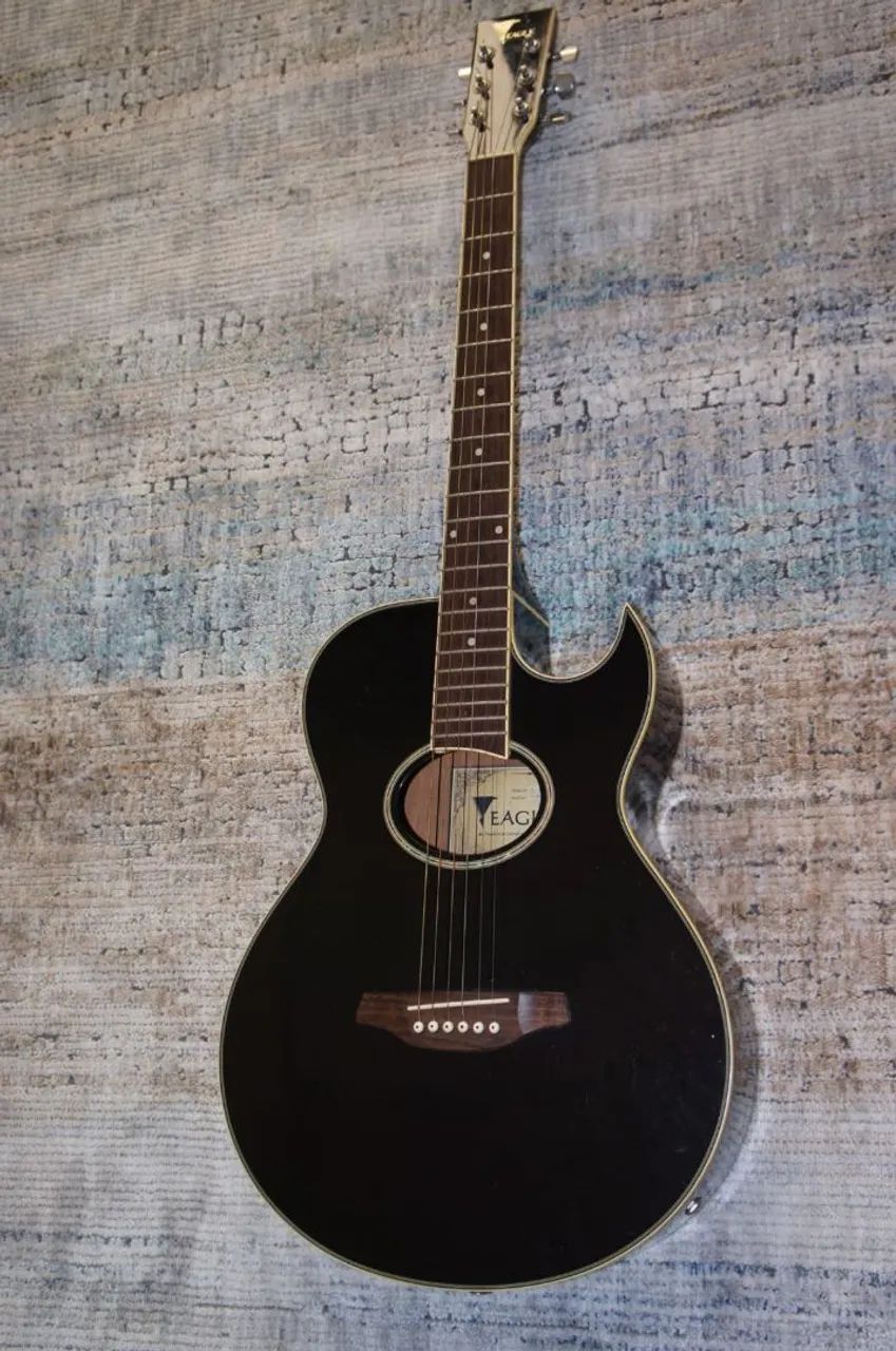 Violão Eagle GL-36BK + Capa - Foto 4