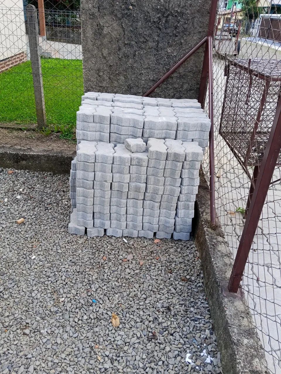 Tijolinho para calçada 