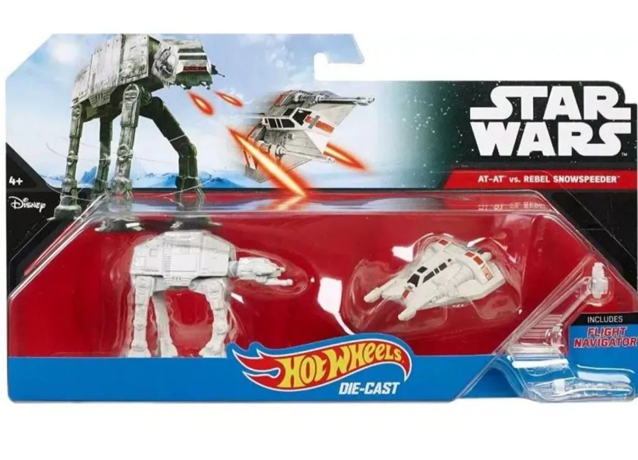 Hot Wheels Star Wars at at vs rebel - Foto 2