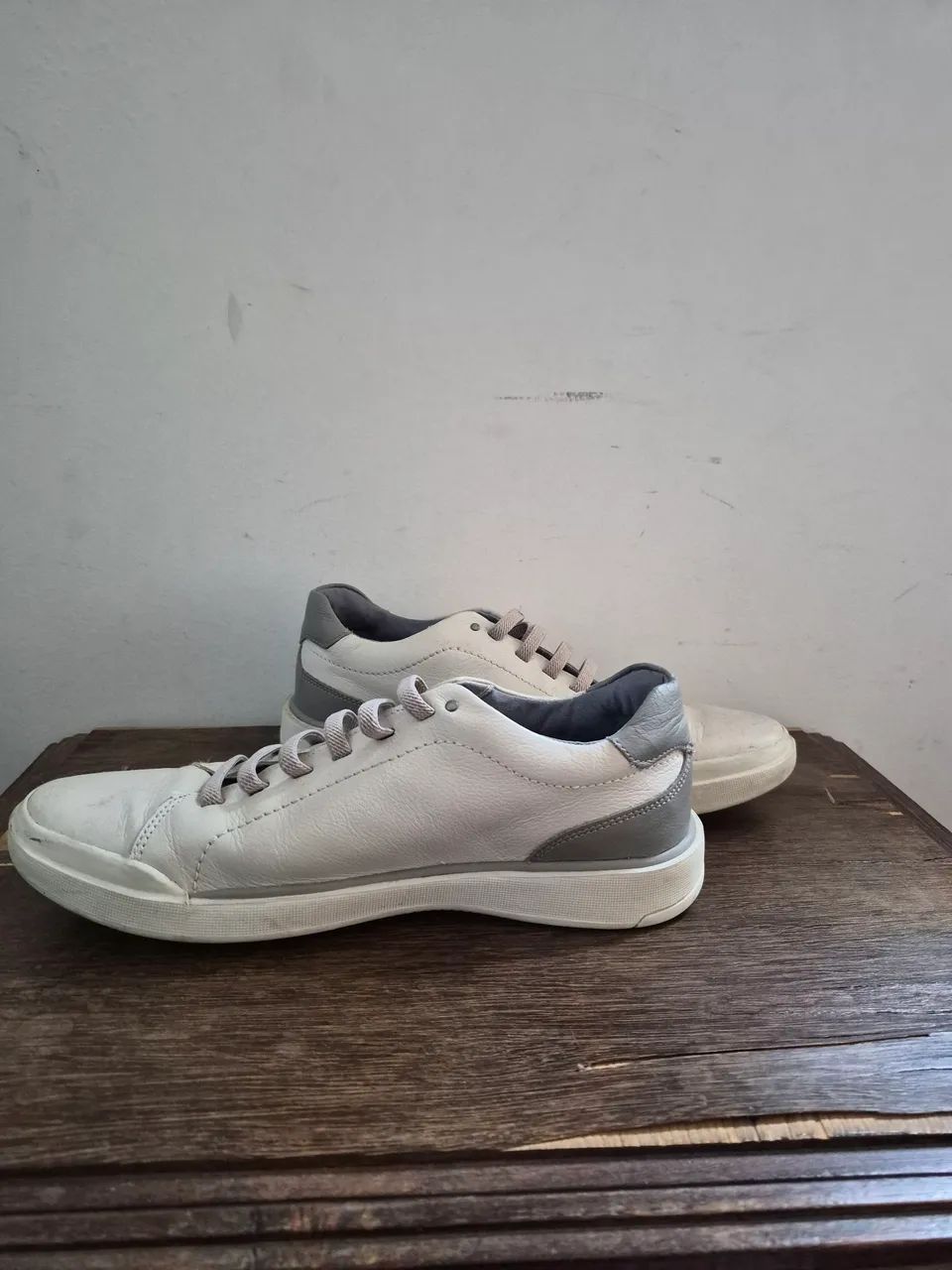 Sapatenis masculino Ferracini Branco e Azul - Foto 2