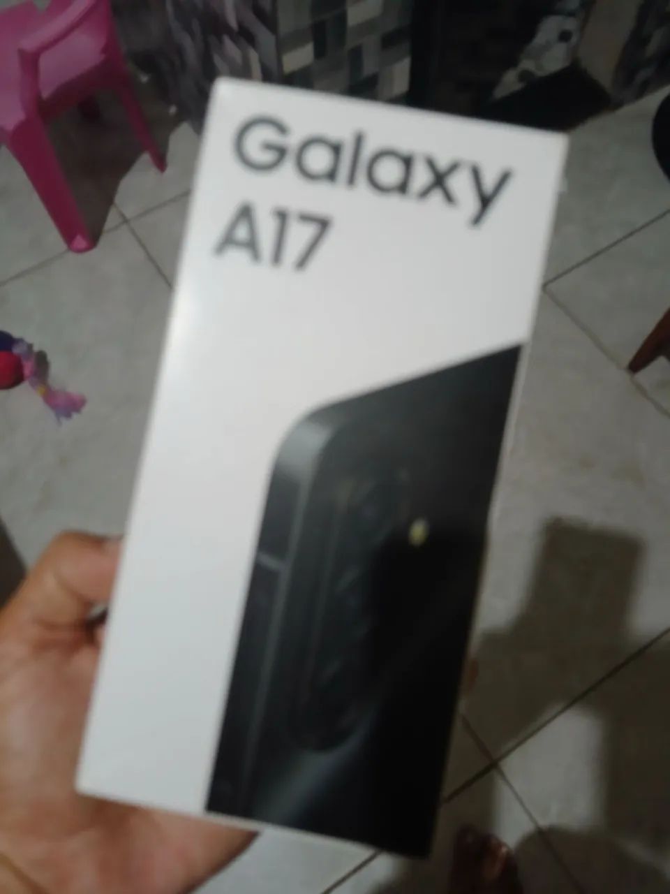 A17 novo na caixa