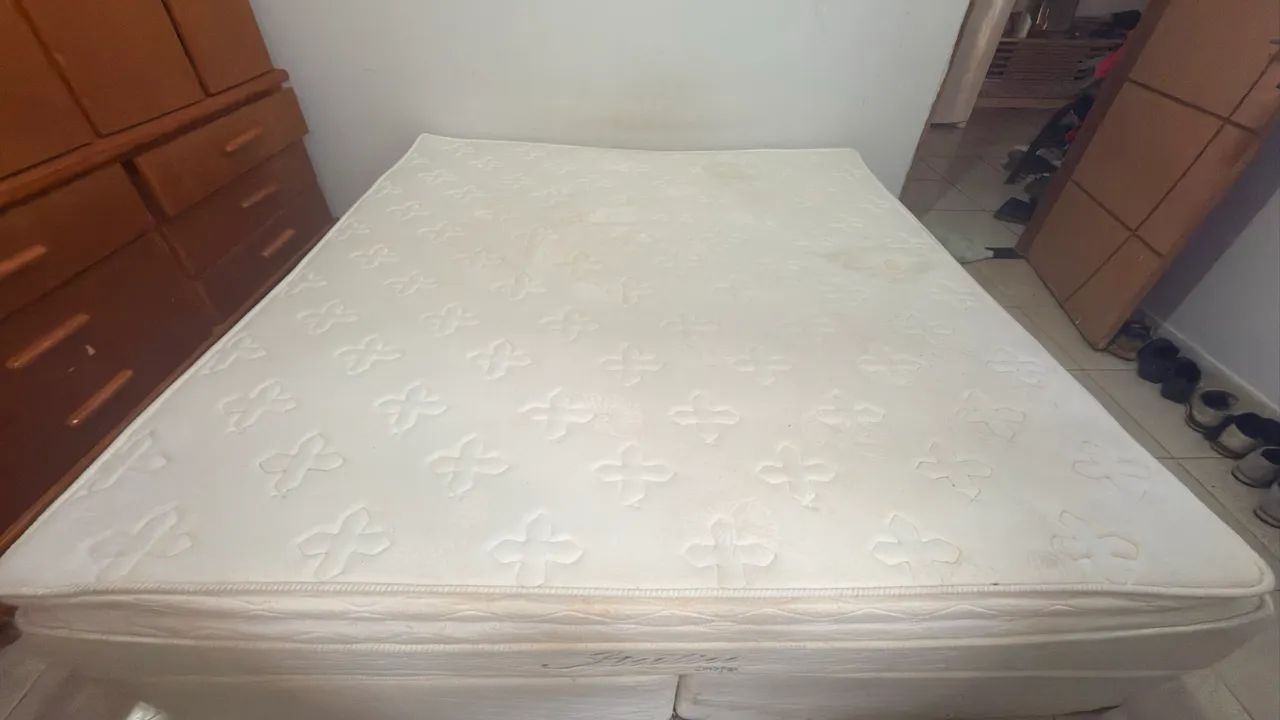 Cama Box King Size Umaflex Itália - Molas Ensacadas e Pillow Top (1,93m x 2,03m) - Foto 4