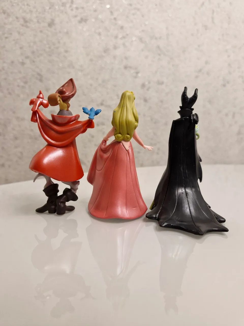 A Bela Adormecida - 3 miniaturas figure set original disney - Foto 3