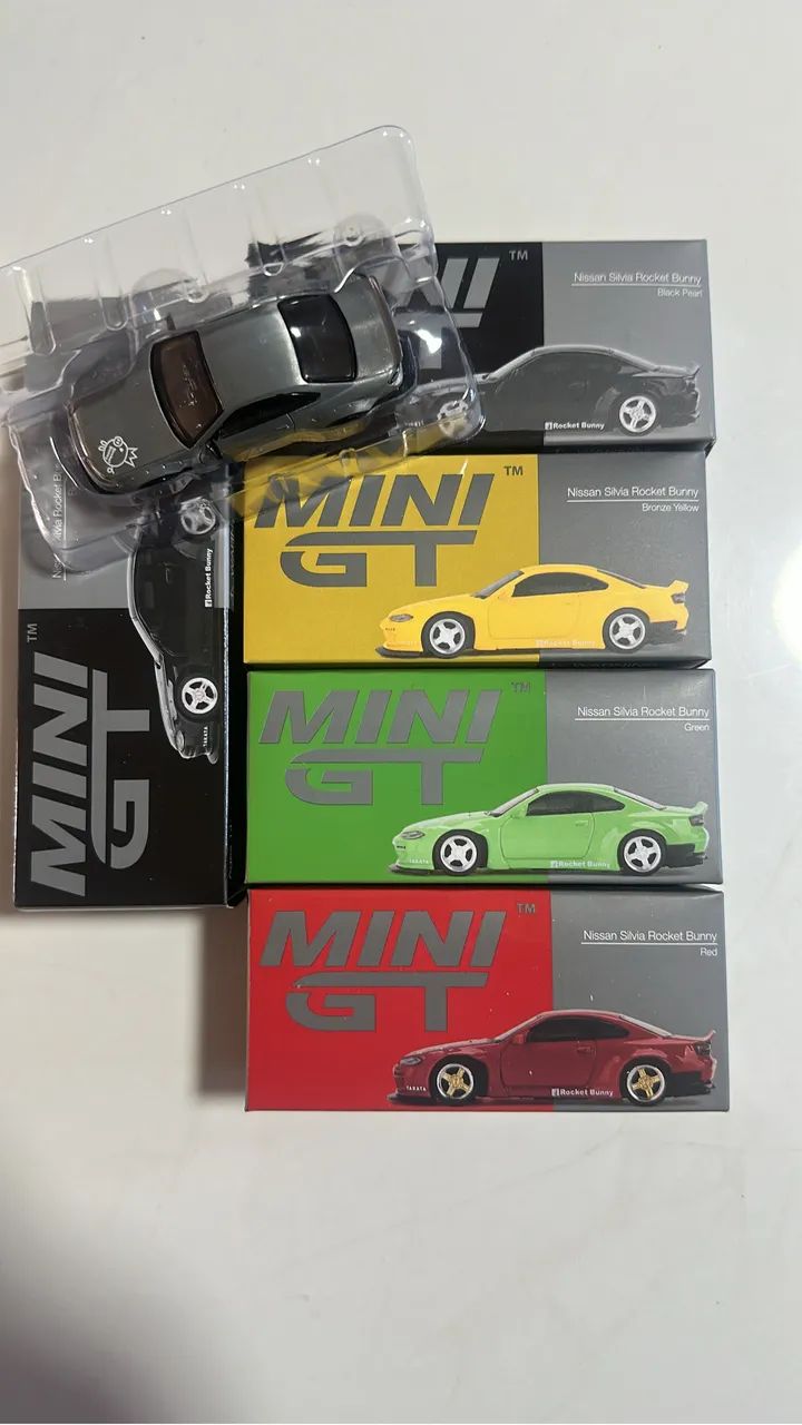Mini gt lote Silvia rocket bunny