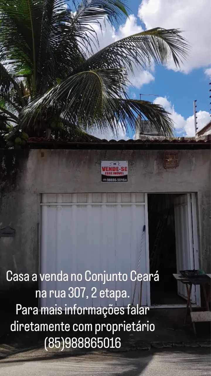 Casa a venda no conjunto Ceará 