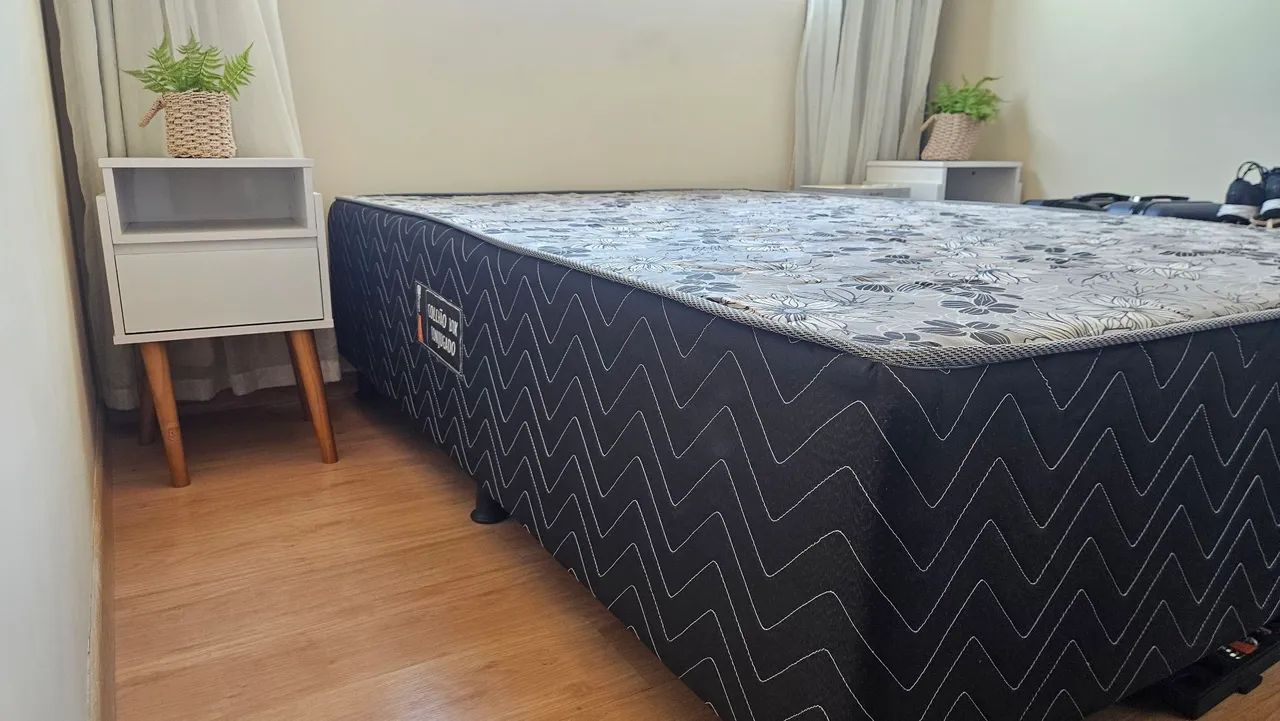 Cama Box Casal Muito Nova - Foto 2