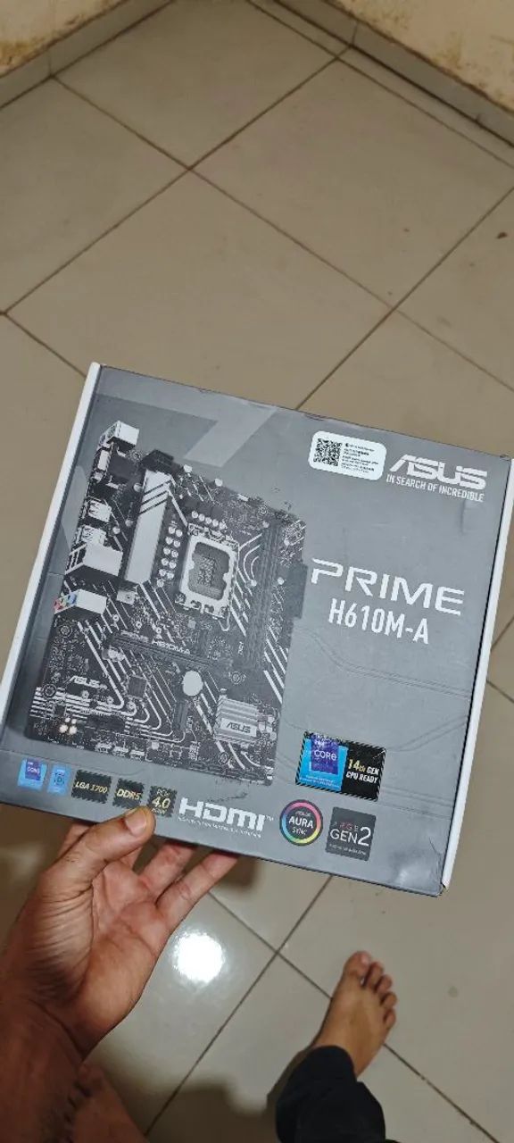 Placa mãe Asus H610-A DDR5
