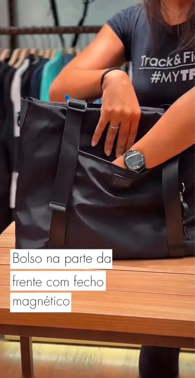 Bolsa C/ Etiqueta Track Field Alto Padrão - Foto 4