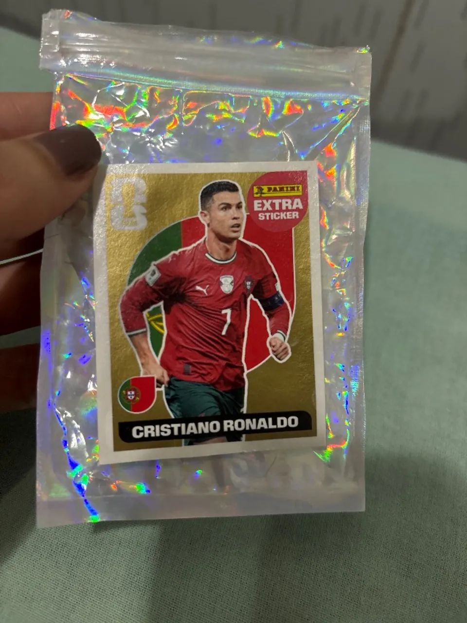 Figurinha Cristiano Ronaldo Copa do mundo 2026  - Foto 2