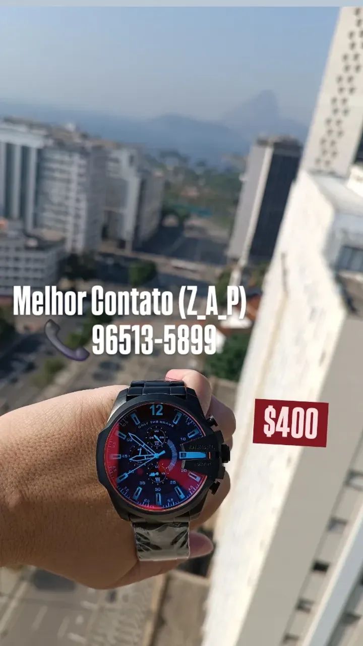 Relógio DIESEL CAMALEÃO 10 BAR MEGA CHIEF