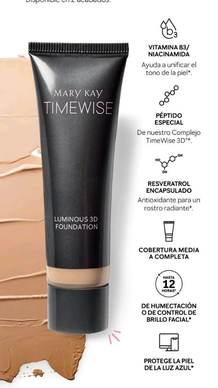 Base timewise marykay 3d
