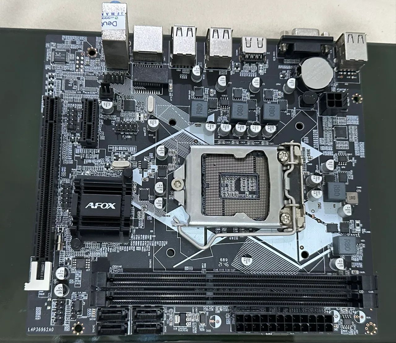 Placa-mãe AFOX Intel DDR3 (LGA 1155) - Funcionando