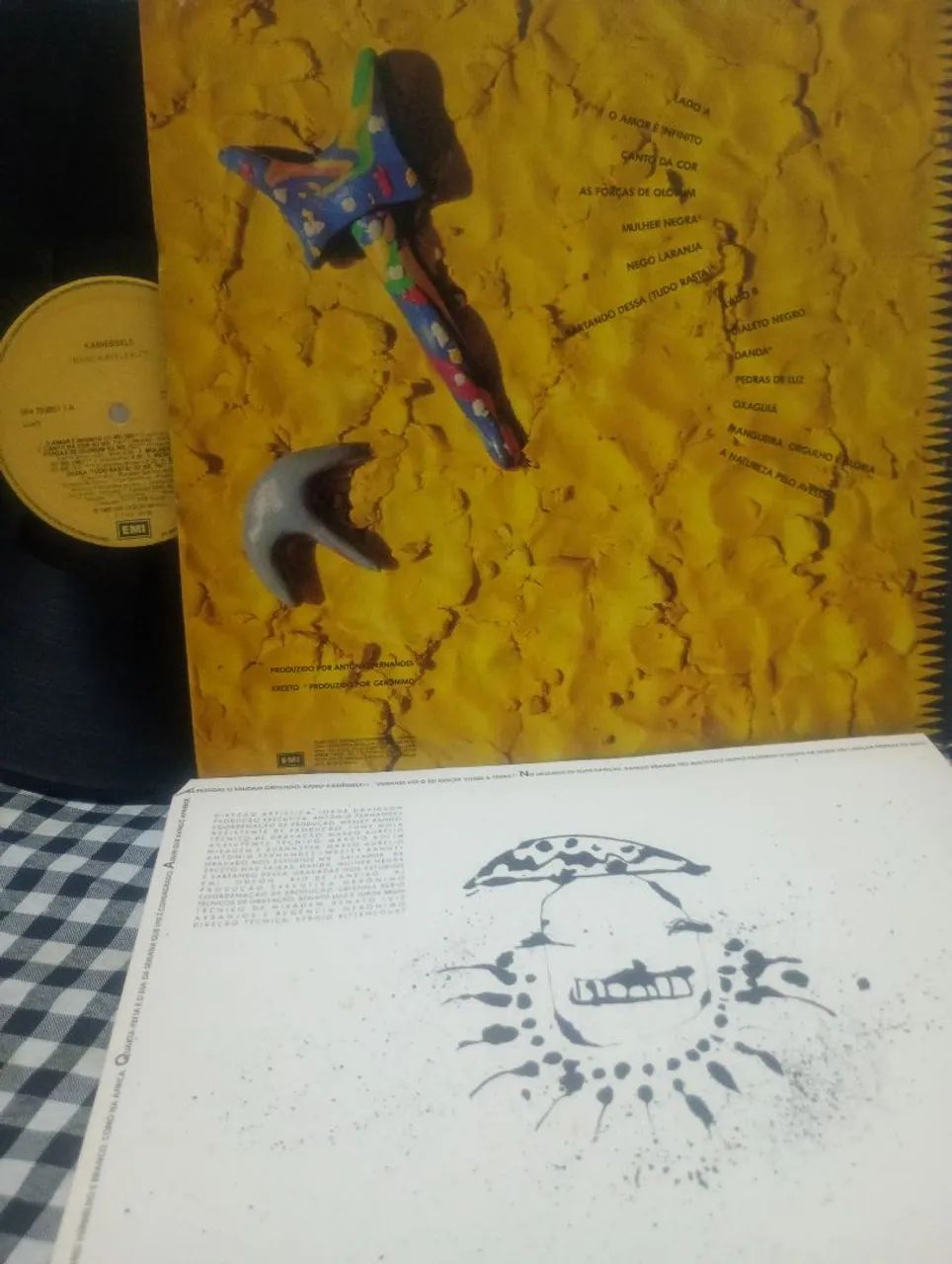 LP BANDA REDLEXUS " KABIÊSSELE" 1989 - Foto 2