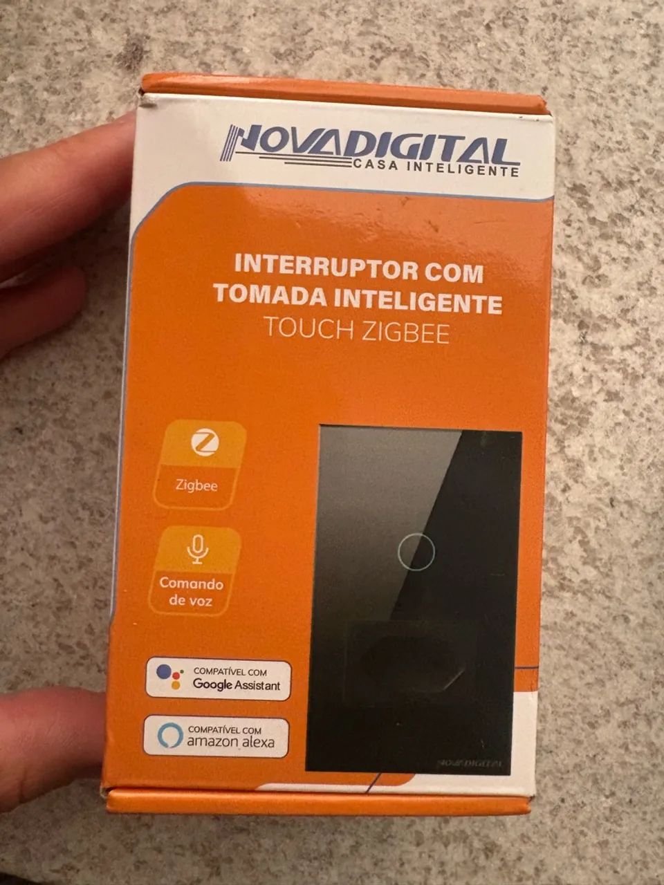 Interruptor e tomada nova digital zigbee