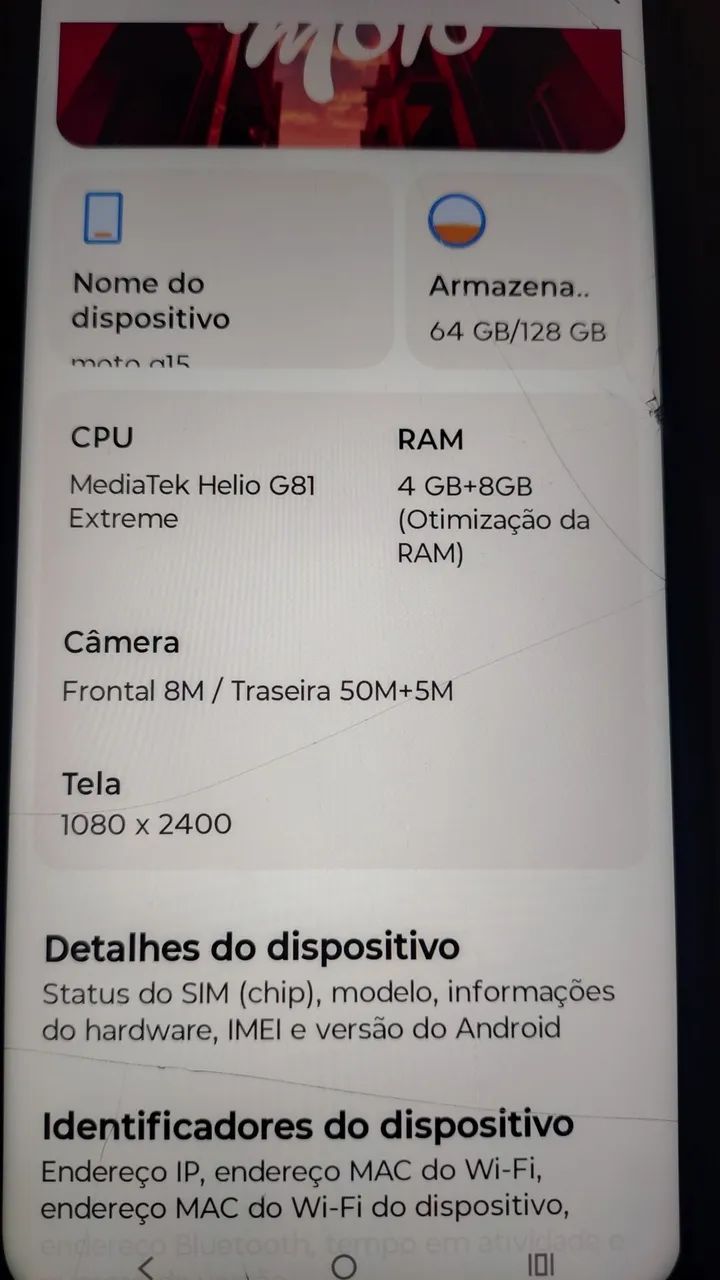 Celular Moto G15- 128 giga - Foto 2
