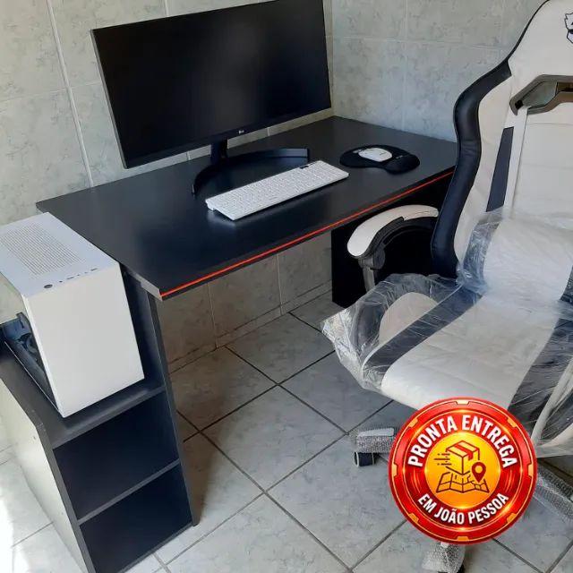 Mesa Gamer Black - Estilo e Performance para seu Quarto - Foto 2
