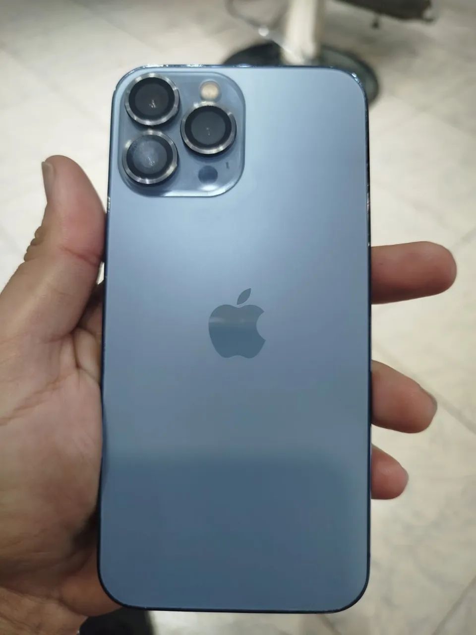 iPhone 13 Pro Max 256gb troco em outro aparelho com volta  - Foto 3