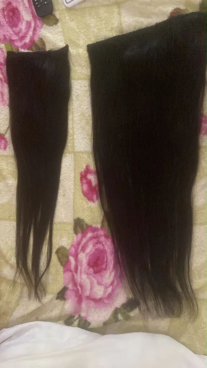 Cabelo humano 130 g 2 telas 500$ - Foto 3