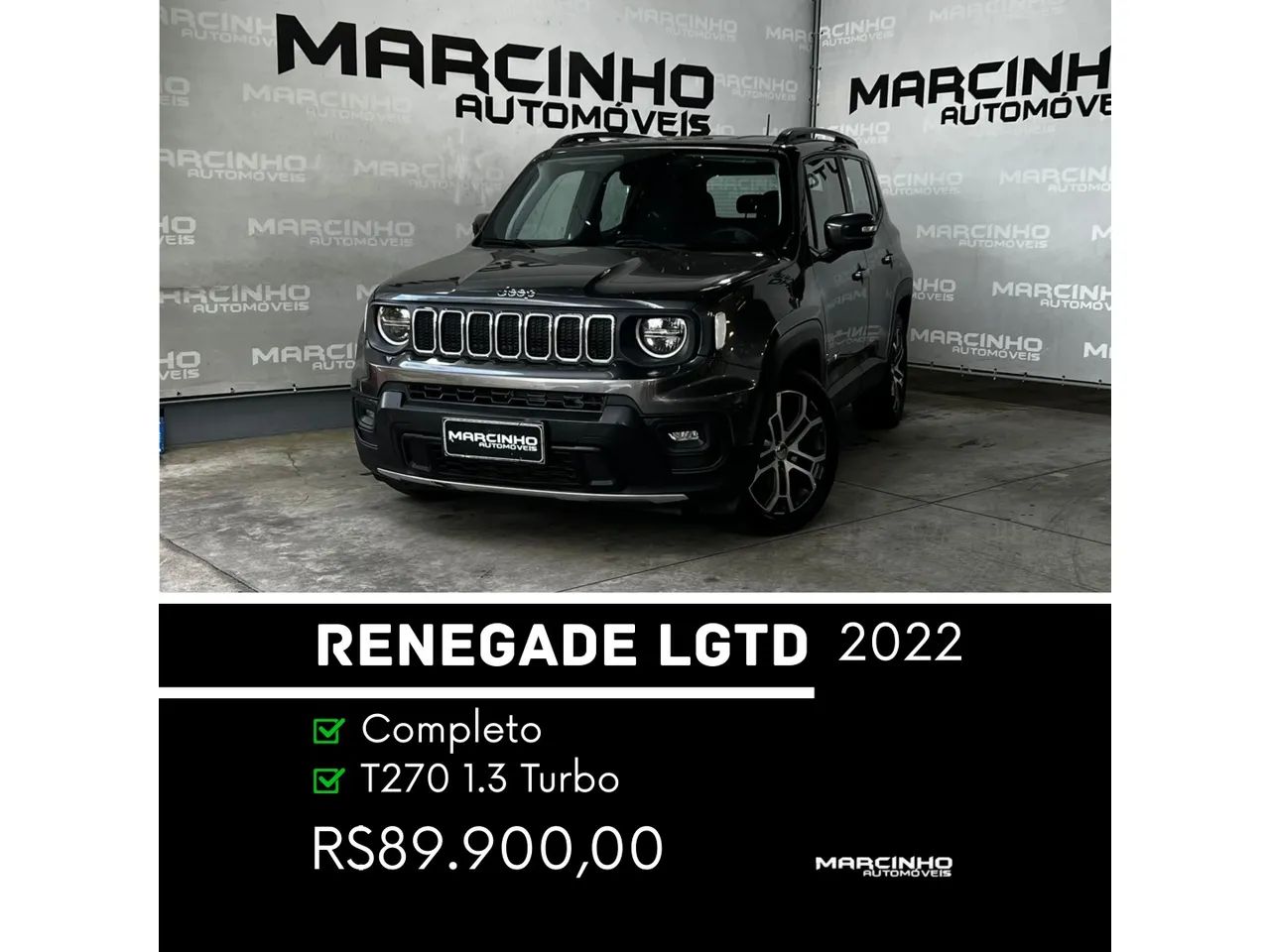 Jeep Renegade LONG. T270 1.3 TB 4X2 FLEX AUT. 2022