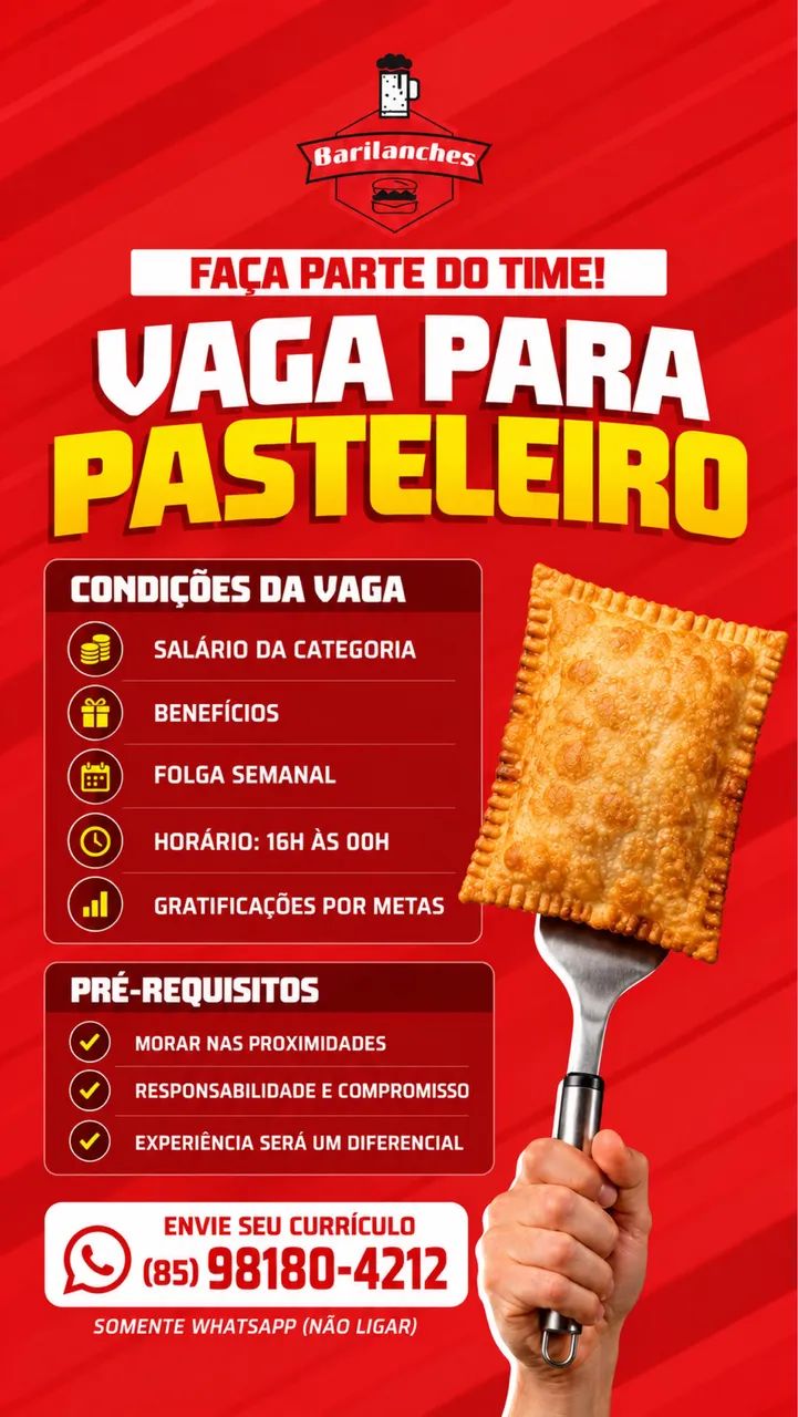 FAÇA PARTE DO TIME!