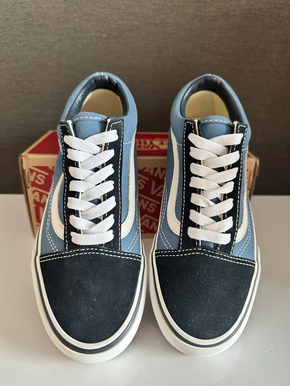 Tênis vans old skool azul  - Foto 3