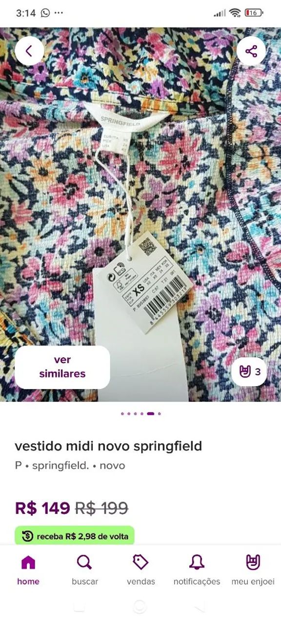 Vestido novo da Springfield  - Foto 5
