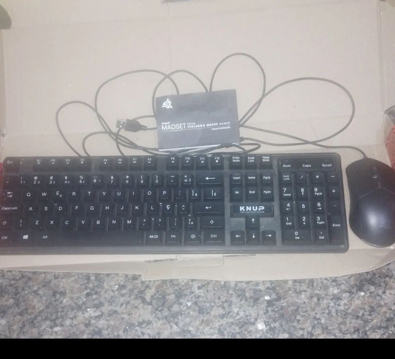 Kit teclado e mouse