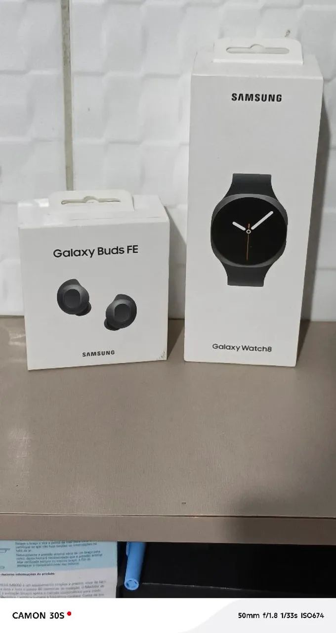Galaxy Watch 8 44mm BT + Fone Bluetooth Samsung