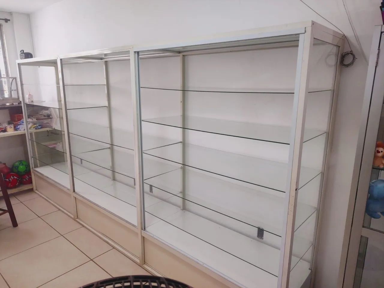 Prateleira de vidro para loja - Foto 2