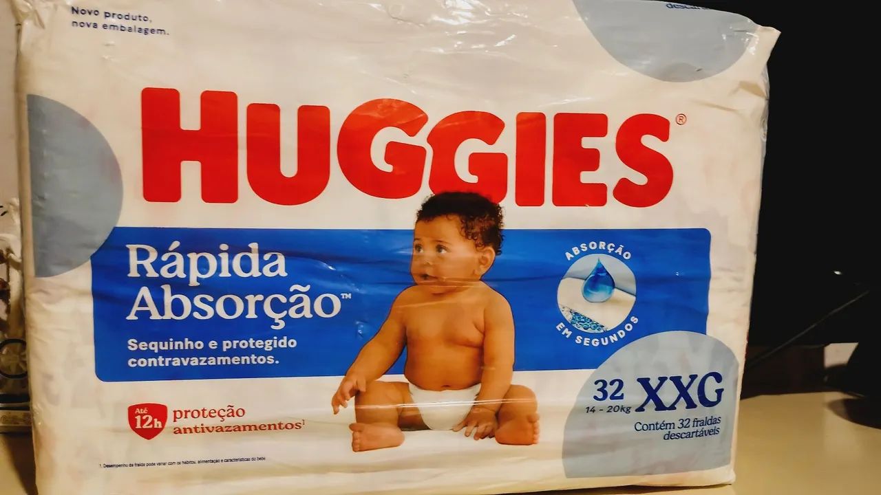 Pacote fralda huggies  - Foto 2