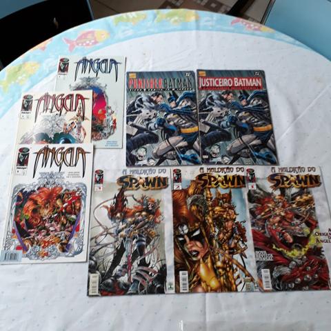 Lote 83 Gibis Diversos Marvel DC Image Nacionais e Americanos