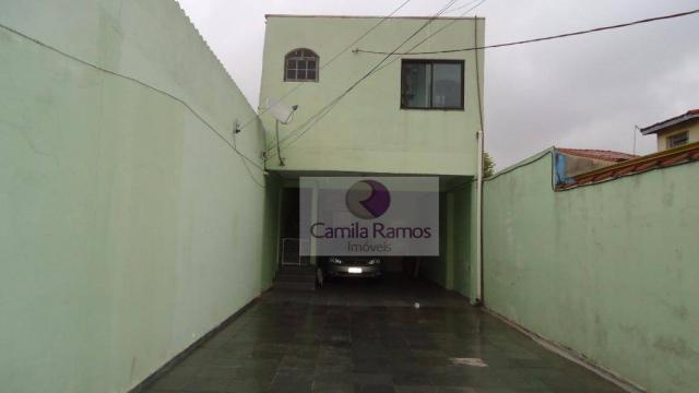 Terreno com 03 casas - centro - suzano
