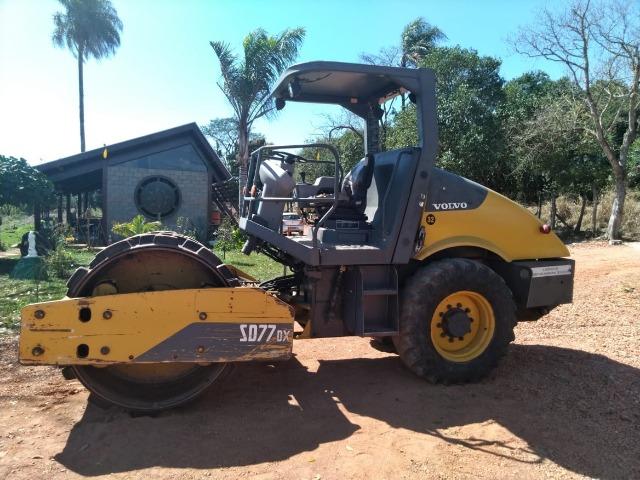 Rolocompactador volvo SD77 (traçado) - ano 2010 - Foto 2