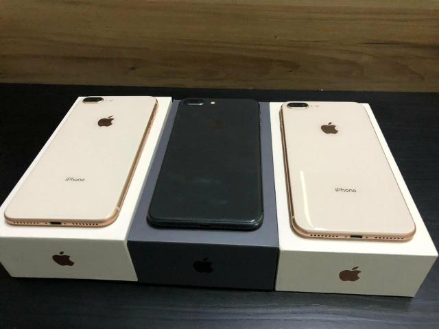IPhone 8 Plus Dourado-Prata- Preto
