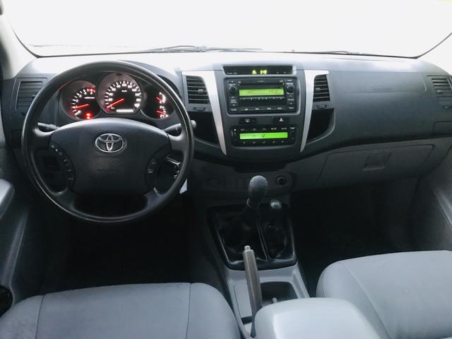 Hilux srv 3.0 diesel turbo 4x4 manual 2009 impecável - Foto 4