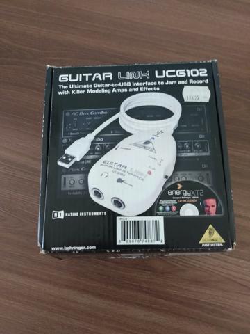 Interface de áudio Behringer Guitar Link UCG102