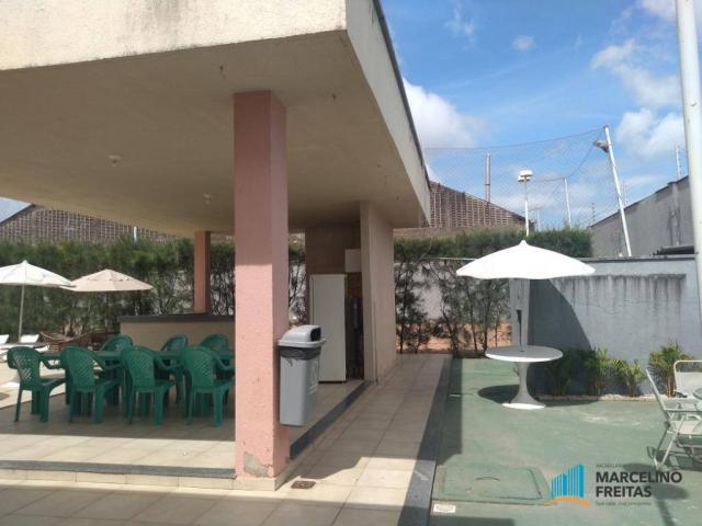 Apartamento com 2 dormitórios para alugar, 52 m² por r$ 1.109/mês - álvaro weyne - fortale - Foto 8
