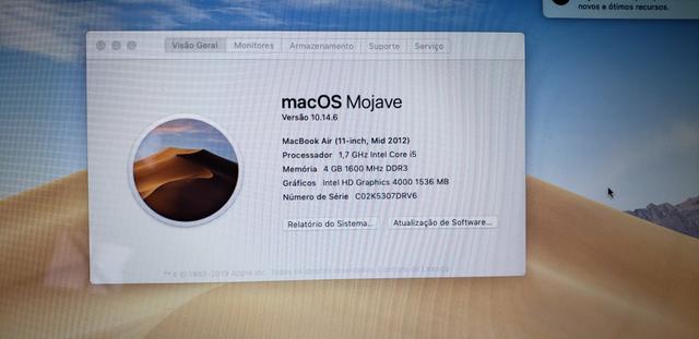 Macbook Air 2012 11 polegadas - Foto 3