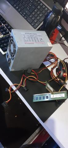 Fonte 550w e memorias ddr3 - Foto 2