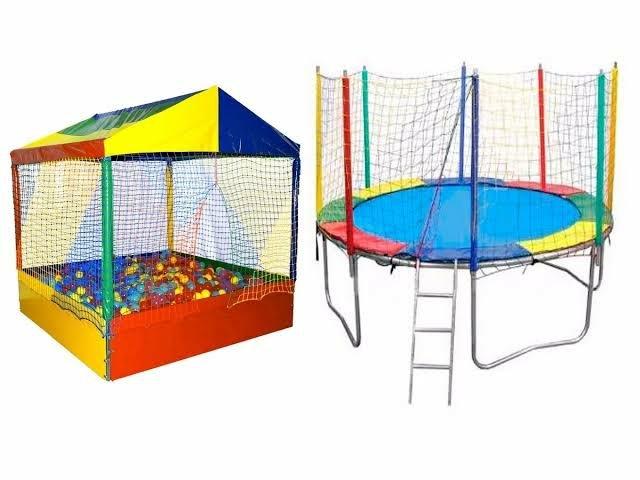 Aluguel de brinquedos Cama elástica pula pula casa de bolinhas gangorra escorrega - Foto 6