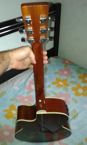 Vendo ou troco violão Tagima Dallas - Foto 2