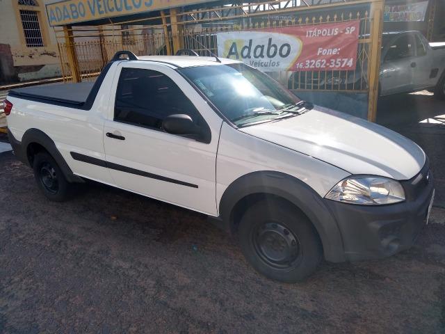 Strada Working 1.4 Ano 2015 Completa+Air bag+ABS+Camera de ré