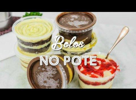 Bolo de pote por apenas R$ 3,00