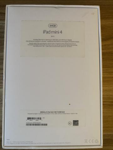 IPad Mini 4 4ª Geração 64GB Wi-Fi Dourado Gold - Foto 4